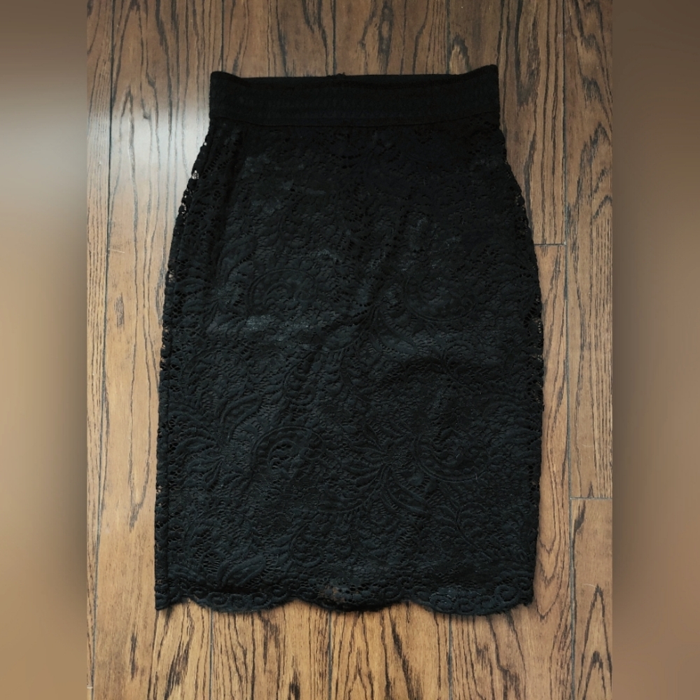 XS Lace Pencil Skirt Vero Moda - Stetchy Classic Fit